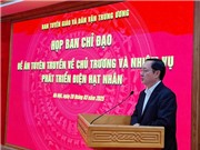 Thành lập Ban Chỉ đạo Đề án tuyên truyền về chủ trương phát triển điện hạt nhân